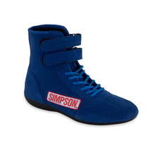HIGH TOP SHOE SIZE 10.5 BLUE
