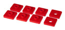 Prothane 74.5-80 MG MGB Front Crossmember Mounts - Red-1