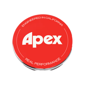 APEX Gloss Wheel Center Cap New Logo - Red 975