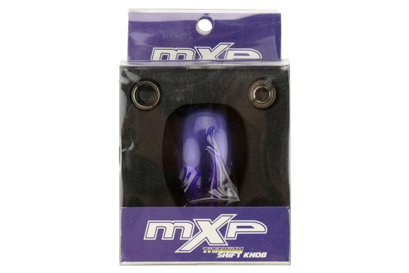 MXP Burned Titanium Tear Drop Shift Knob w/Insert
