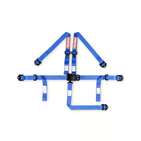 RACEQUIP JR L & L 5PT HARNESS BLUE