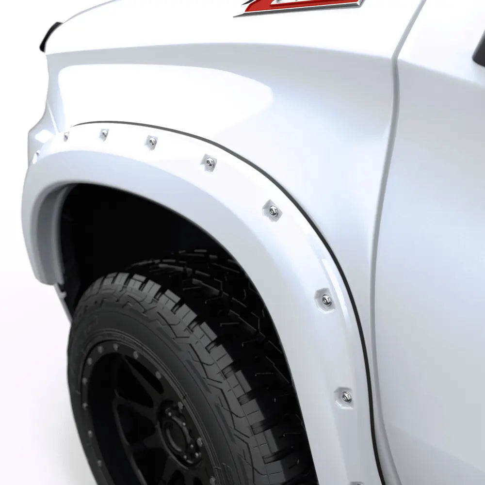 EGR 2023+ Chevrolet Silverado 1500 Bolt-On Look Fender Flares - Summit White (Set of4) - 0