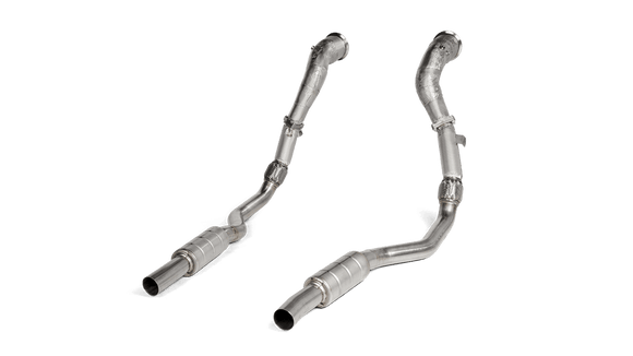 Akrapovic 2021+ Audi RS6/RS7 Avant/Sportback (C8) DownPipe (SS) w/Link Pipe Set (Does Not Fit w/L-AU/SS/6)