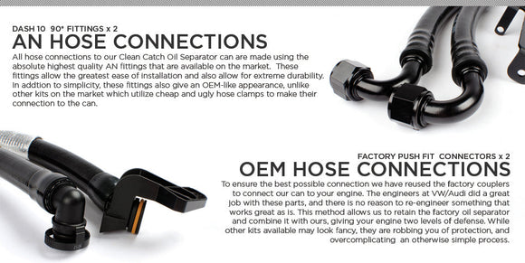 BFI Clean Catch V2 - Essential Kit - MQB 1.8T / 2.0T TSI