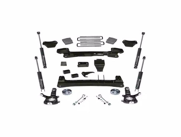 Superlift 99-06 Chevy Silv/GMC Sierra 1500 4WD 6in Lift Kit - Knuckle Kit w/ Superlift Shocks