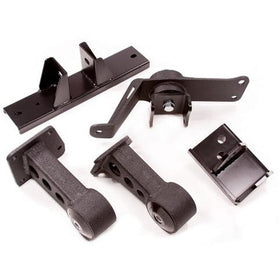 Innovative 00-09 Honda S2000 K-Series Black Steel Mounts 85A Bushings (K24 Engine)