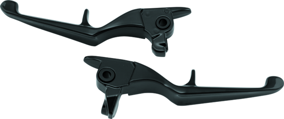 Kuryakyn Trigger Lever Set 17-Up Touring Gloss Black