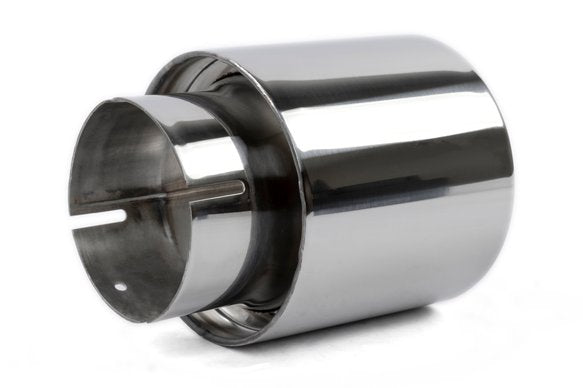 Dinan Double-Walled Clamp-On Exhaust Tip Polished - 4" Outlet, 3" Inlet