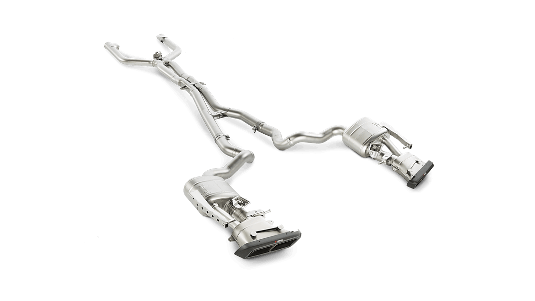 Akrapovic 16-17 Mercedes-AMG C63 Coupe (C5) Evolution Link Pipe Set (Titanium) - 0