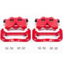 POWERSTOP FRONT RED CALIPERS W/BRACKETS: 2012–2019 FORD F-150-1