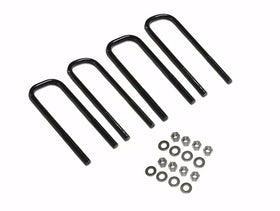 Superlift U-Bolt 4 Pack 9/16x3x105 Large Radius w/ Hardware