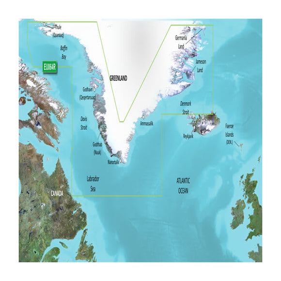 Garmin microSD/SD card: HXEU064R - Greenland