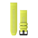 Garmin QuickFit 26 Watch Bands. Amp Yellow Silicone-1