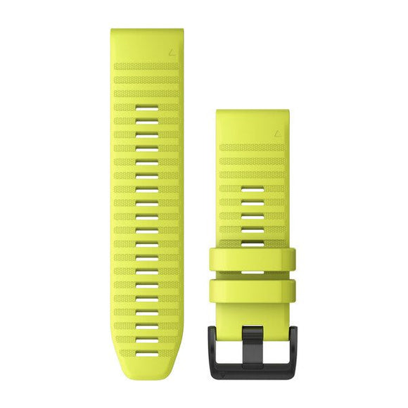 Garmin QuickFit 26 Watch Bands. Amp Yellow Silicone