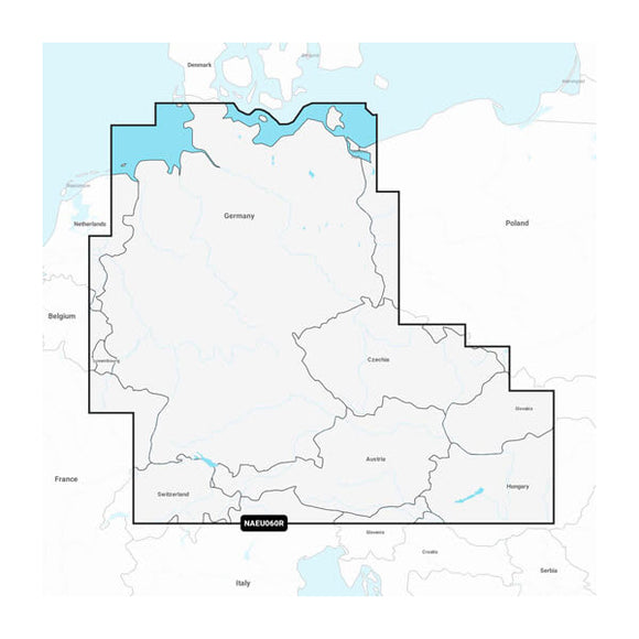 Garmin Germany. Lakes & Rivers - Inland Marine Charts