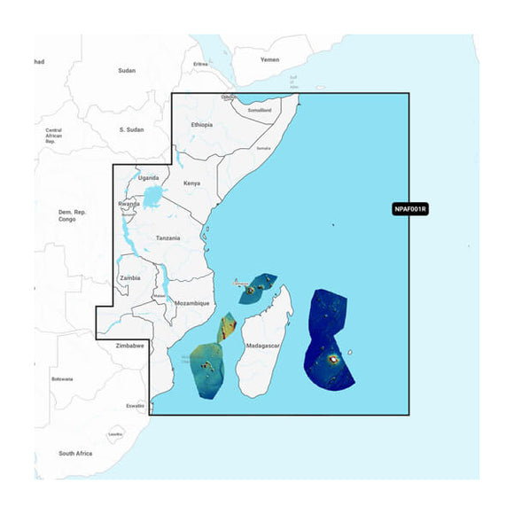 Garmin Africa. East - Marine Charts