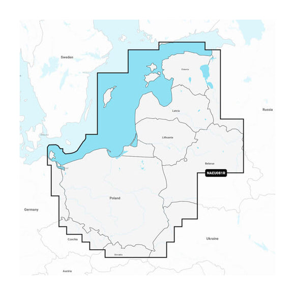 Garmin Baltic Sea. East Coast - Marine Charts