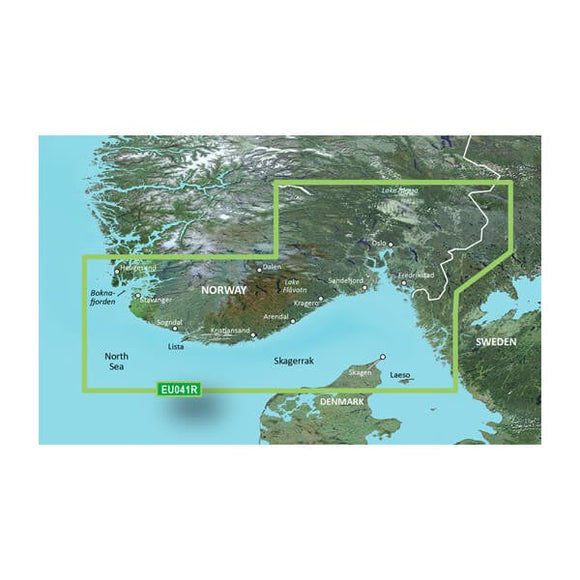 Garmin microSD/SD card: VEU041R-Oslo-Skagerak-Haugesund