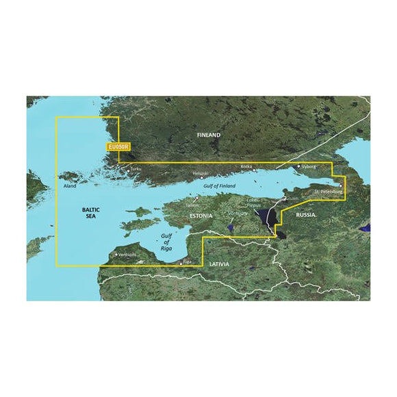 Garmin microSD/SD card: HXEU050R - Gulfs of Finland & Riga