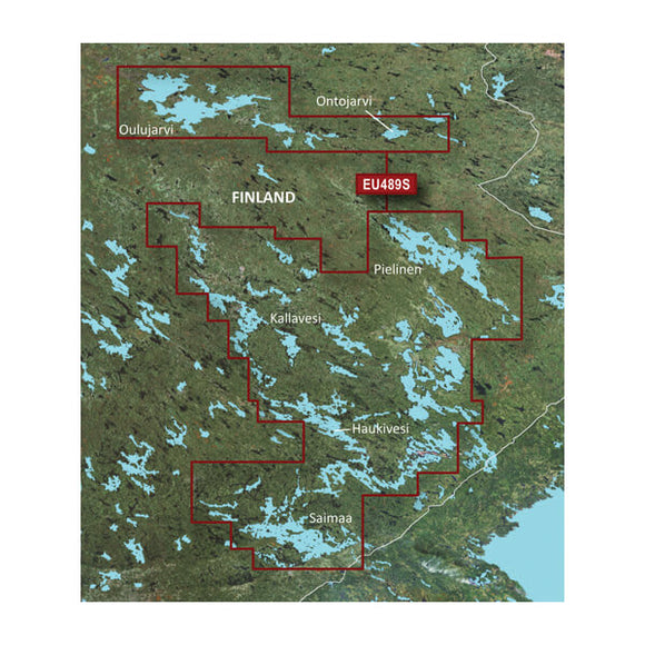 Garmin microSD/SD card: VEU489S - Kuopio-Lappeenranta