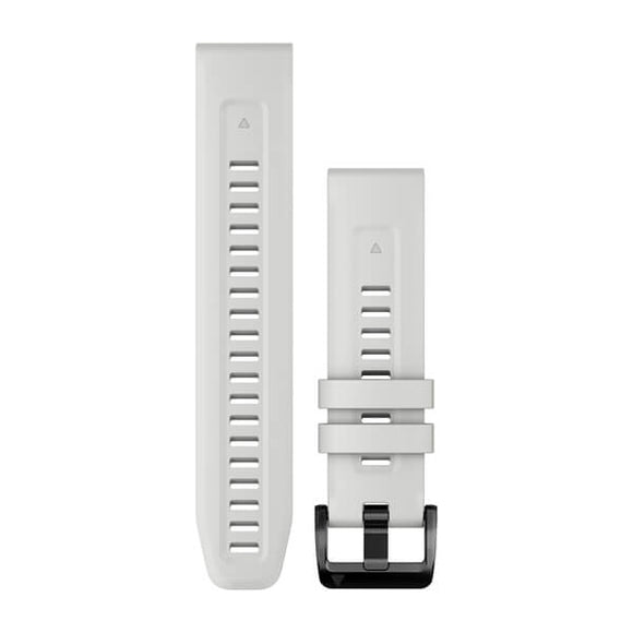 Garmin QuickFit 22 Watch Bands. Carrera White Silicone