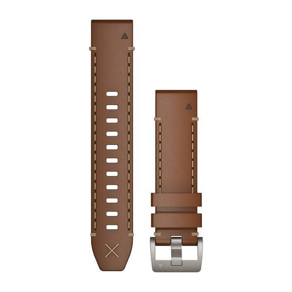 Garmin QuickFit 22 Watch Straps. Italian Vacchetta Leather Strap