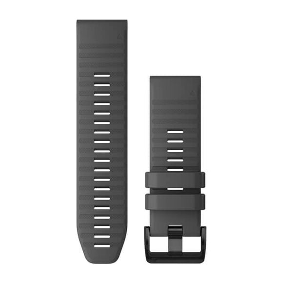 Garmin QuickFit 26 Watch Bands. Slate Gray Silicone