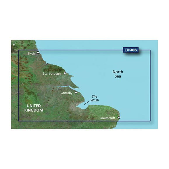 Garmin microSD/SD card: VEU500S-Blyth to Lowestoft