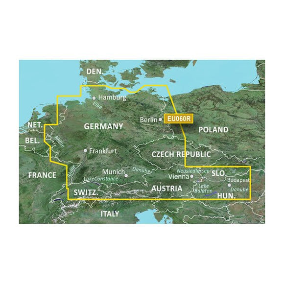 Garmin microSD/SD card: VEU060R- Germany Inland Waterways