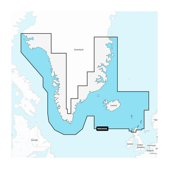 Garmin Greenland & Iceland - Marine Charts