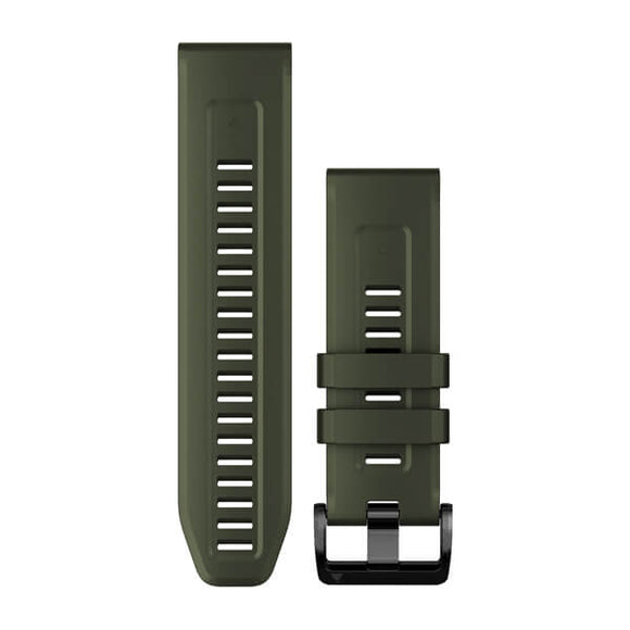 Garmin QuickFit 26 Watch Bands. Moss Silicone
