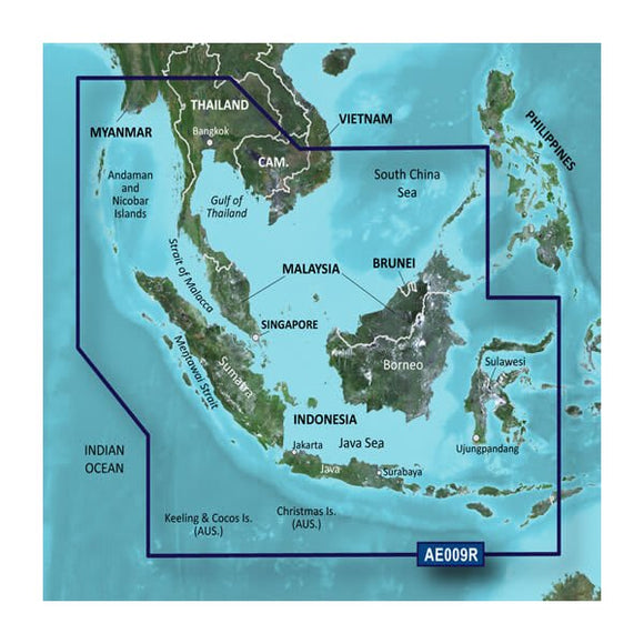 Garmin microSD/SD card: VAE009R-Sin/Mal/Indonesia
