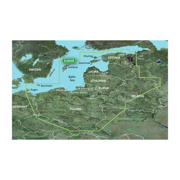 Garmin microSD/SD card: VEU065R - Baltic Sea. East Coast