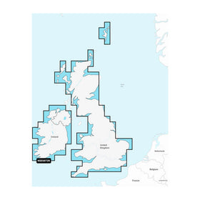 Garmin U.K. & Ireland Lakes & Rivers - Inland Marine Charts