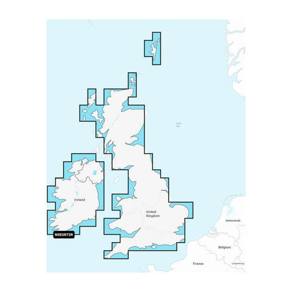 Garmin U.K. & Ireland Lakes & Rivers - Inland Marine Charts