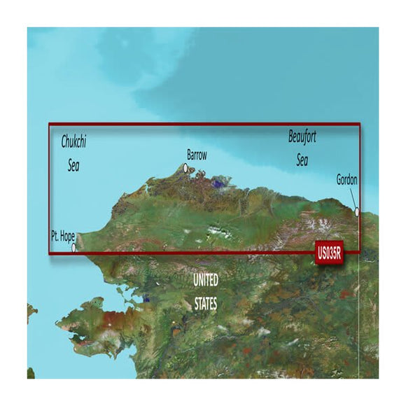 Garmin microSD/SD card: VUS035R-North Slope Alaska