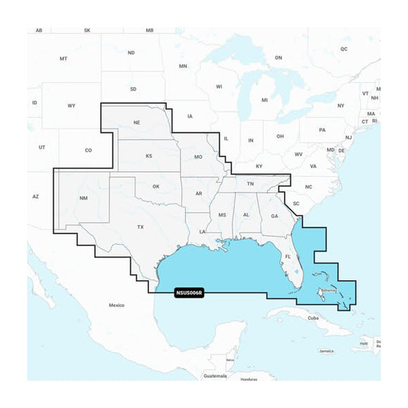 Garmin U.S. South - Lakes. Rivers and Coastal Marine Charts