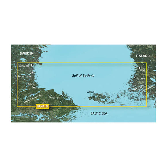 Garmin microSD/SD card: VEU471S - Gulf of Bothnia. South
