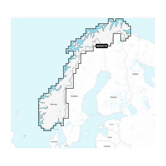Garmin Norway. Lakes & Rivers - Inland Marine Charts