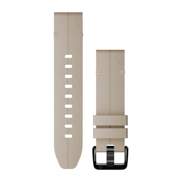 Garmin QuickFit 20 Watch Bands. Limestone Leather
