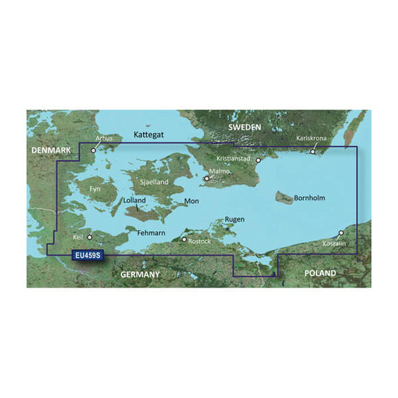 Garmin microSD/SD card: VEU459S-Arhus-Kiel-Koszalin