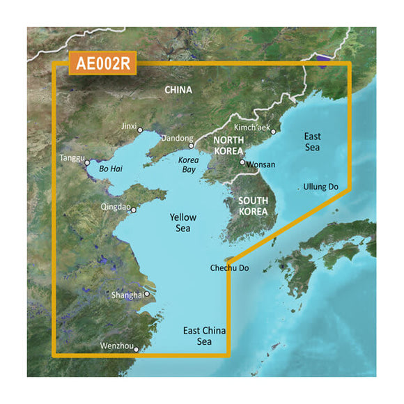 Garmin microSD/SD card: HXAE002R - Yellow Sea