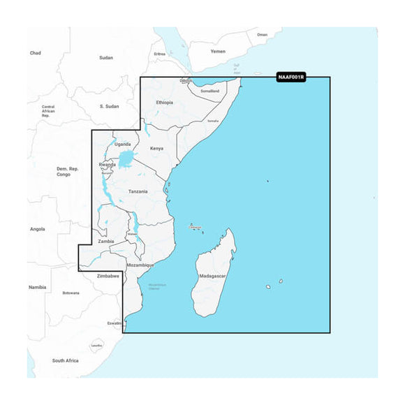 Garmin Africa. East - Marine Charts