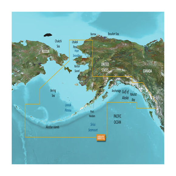 Garmin microSD/SD card: VUS517L-Alaska South