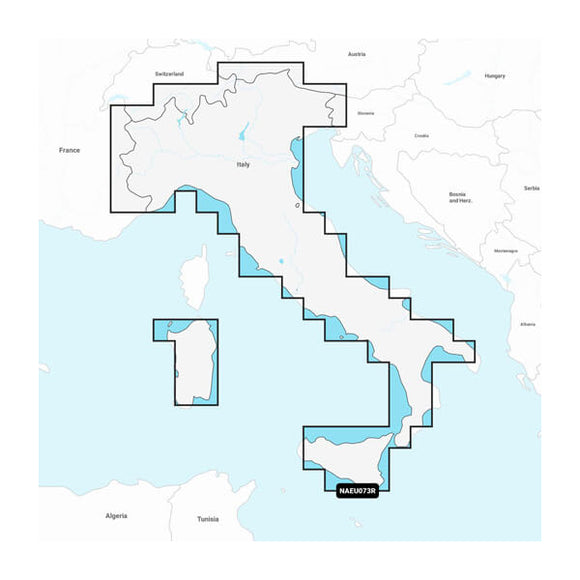 Garmin Italy. Lakes & Rivers - Inland Charts