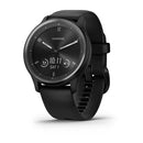 Garmin vvomove Sport. Black Case and Silicone Band with Slate Accents-1