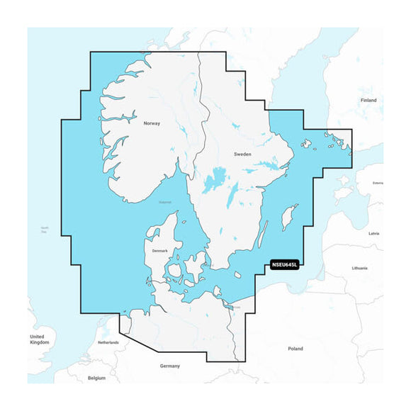 Garmin Scandinavia. South & Germany. North - Marine Charts