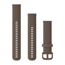 Garmin Quick Release Bands (20 mm). Cocoa-1