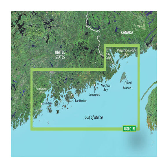 Garmin microSD/SD card: VUS001R-North Maine