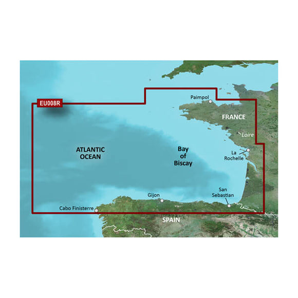 Garmin microSD/SD card: HXEU008R - Bay of Biscay